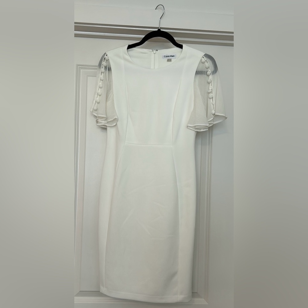 Calvin Klein White Dress